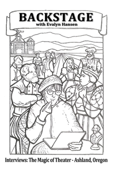 Paperback BACKSTAGE with Evalyn Hansen Book