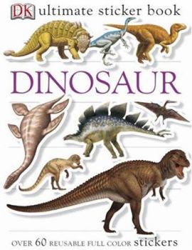 Paperback Ultimate Sticker Book: Dinosaur Book