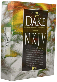 Leather Bound Dake NKJV Black Bonded Leather Book