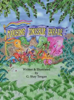 Hardcover Marching Dinosaur Parade Book