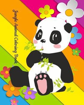 Paperback Jungle Animal Coloring Book: For Children Ages 2-4 Book