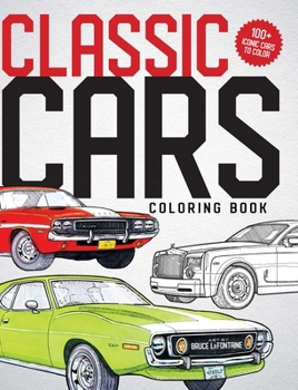 Paperback Classic Cars Coloring Book