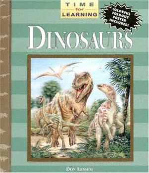 Spiral-bound Dinosaurs [With Fold-Out Poster] Book