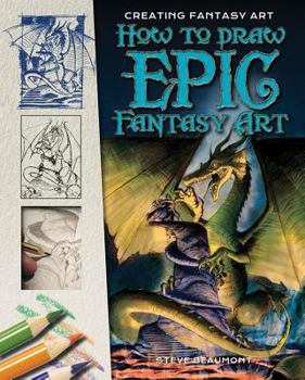 Library Binding How to Draw Epic Fantasy Art Book