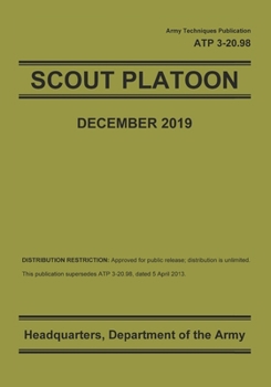 Paperback Scout Platoon Atp 3-20.98 Book