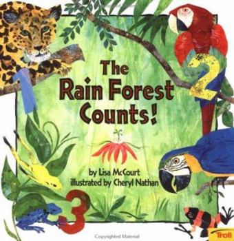 Paperback Rain Forest Counts - Pbk Book