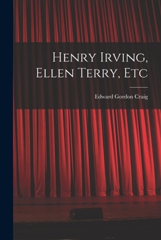 Paperback Henry Irving, Ellen Terry, Etc Book