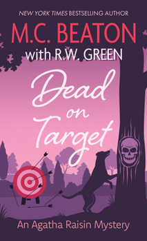 Library Binding Dead on Target [Large Print] Book