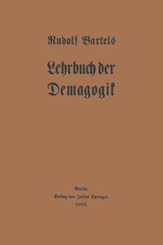 Paperback Lehrbuch Der Demagogik [German] Book