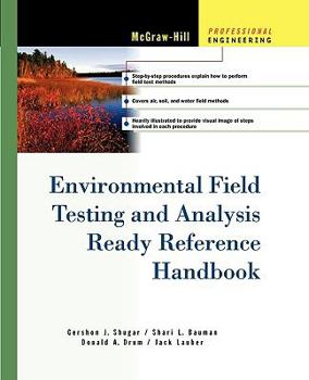 Paperback Environmental Field Testing and Analysis Ready Reference Handbook Book