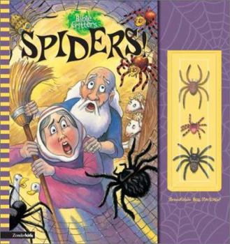 Hardcover Bible Critters: Spiders! [With Three Toy Spiders in a Resealable Package] Book