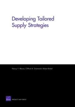 Paperback Developing Tailored Supply Strategies Book