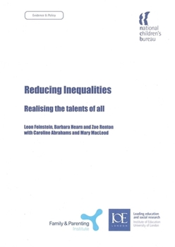 Paperback Reducing Inequalities: Realising the Talents of All Book