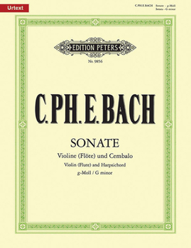 Sonata for Violin (Flute) and Harpsichord in G Minor: Urtext