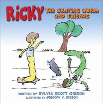 Paperback Ricky the Skating Worm and Friends Book