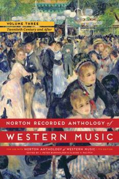 DVD-ROM Norton Recorded Anthology of Western Music, Volume 3: The Twentieth Century and After Book