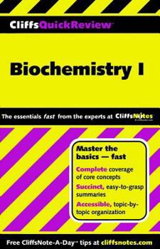 Paperback Cliffsquickreview Biochemistry I Book