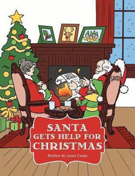 Paperback Santa Gets Help for Christmas Book