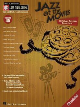 Paperback Jazz at the Movies: Jazz Play Along Volume 45 Book