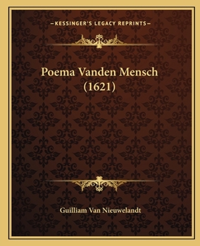 Paperback Poema Vanden Mensch (1621) [Dutch] Book