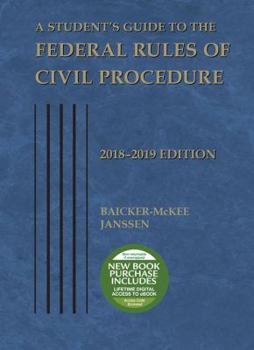 Paperback A Student's Guide to the Federal Rules of Civil Procedure (Selected Statutes) Book