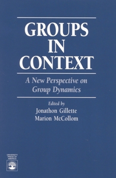 Paperback Groups in Context: A New Perspective on Group Dynamics Book