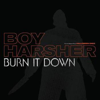 Vinyl Burn It Down   Pumpkin Orange Book