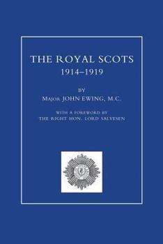 Paperback ROYAL SCOTS 1914-1919 Volume Two Book