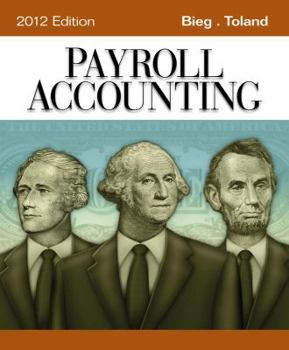 Paperback Payroll Accounting 2012 (with Computerized Payroll Accounting Software 2012) Book