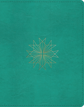 Imitation Leather ESV Single Column Journaling Bible (Trutone, Teal, Resplendent Cross Design) Book