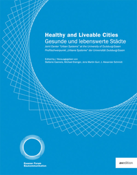 Paperback Healthy and Liveable Cities Book