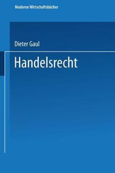 Paperback Handelsrecht [German] Book