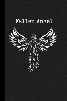 Paperback Fallen Angel: Gratitude Notebook / Journal, Unique Great Gift Ideas, 100 pages, Goth Rock Emo Book