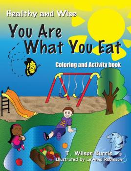 Staple Bound You Are What You Eat: Coloring and Activity Book