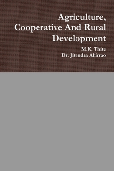 Paperback Agriculture, Cooperative And Rural Development Book