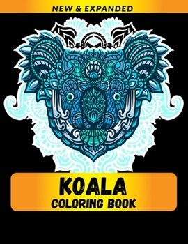 Paperback Koala Coloring Book: Stress Relieving Animals Designs Book