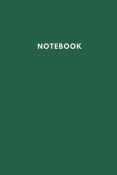 Notebook: Light Green Simple Minimal Lined Notebook Journal Soft Cover Composition Book