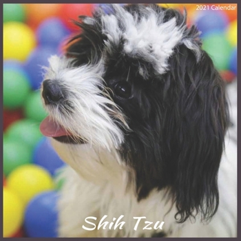 Paperback Shih Tzu 2021 Calendar: Official Shih Tzu Dogs 18 months 2021 Calendar Book