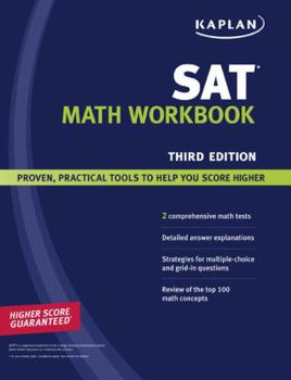 Paperback Kaplan SAT Math Workbook Book