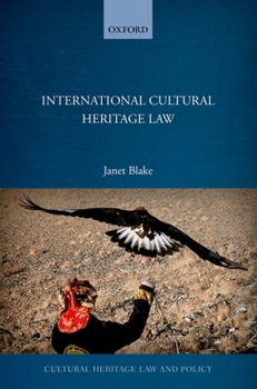 Hardcover International Cultural Heritage Law Book