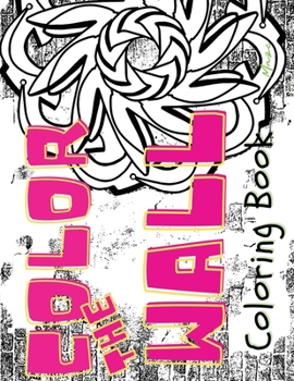 Paperback Color The Wall Coloring Book
