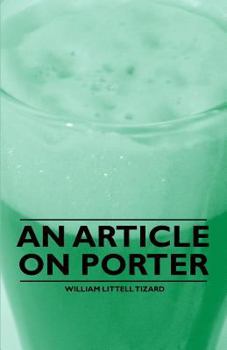 Paperback An Article on Porter Book