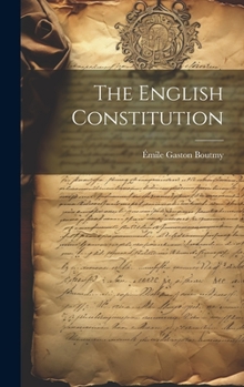 Hardcover The English Constitution Book