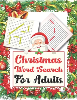 Christmas Word Search For Adults: A Unique Large Print Christmas Word Search Book For Christmas Fun Word Search Game