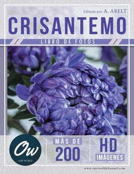 Crisantemo: Libro de fotos - Más de 200 imágenes HD (Spanish Edition)
