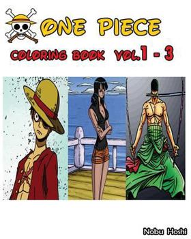 Paperback One Piece: Coloring Book: Vol.1 - 3: Coloring Book