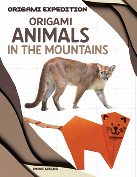 Origami Animals in the Mountains
