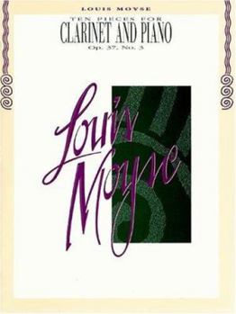 Paperback Ten Pieces for Clarinet and Piano Op. 37, No. 3 Book