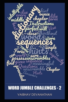 Paperback Word Jumble Challenges - 2 Book