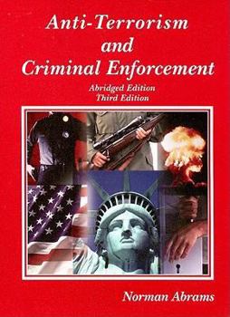 Paperback Anti-Terrorism and Criminal Enforcement Book